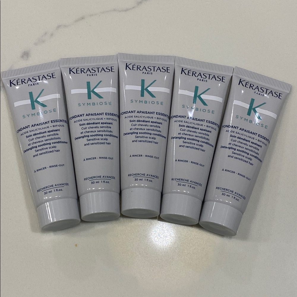 10 bottles Kérastase Symbiose Fondant Apaisant Essentiel Conditioner, 30ml 1 oz